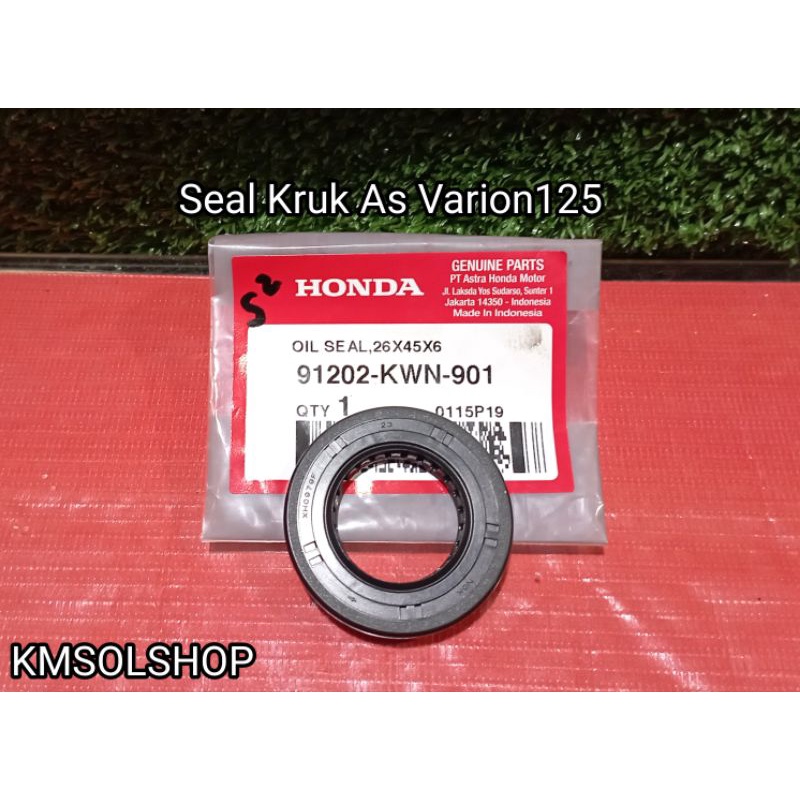 Seal Kruk As Vario 125 Fi Asli Ori AHM 91202-KWN-901