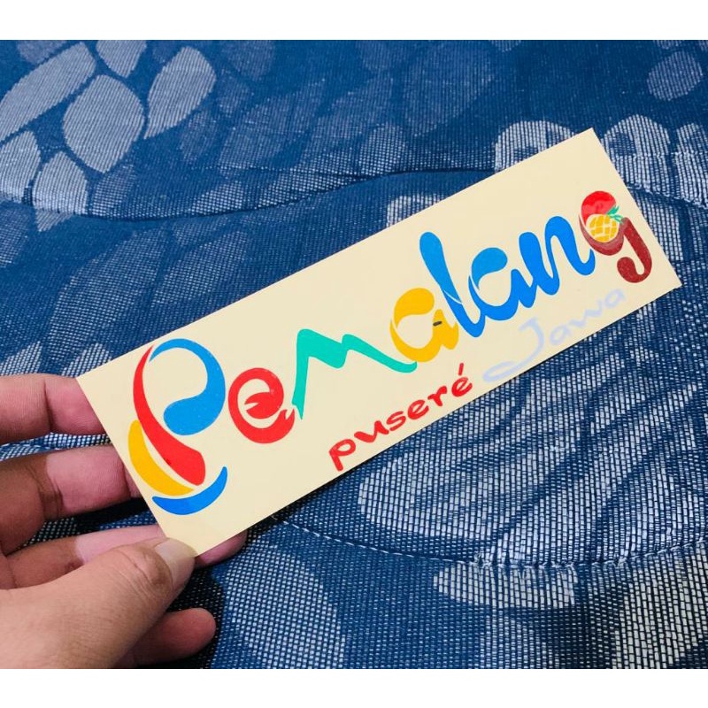 Sticker Cutting Pemalang Pusere Jawa