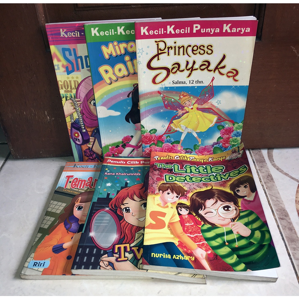 Satu Paket Buku Cerita Anak KKPK Kecil Kecil Punya Karya