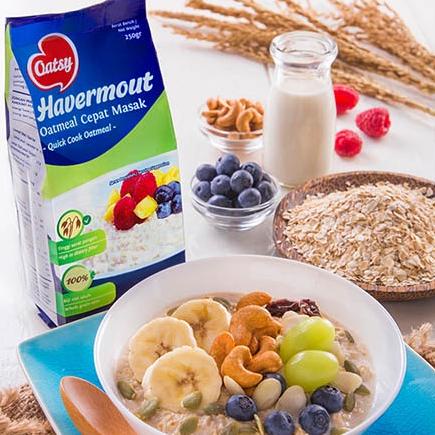 

Top banget--Oatsy Quick Cook 200 gr Oatmeal Natural Super Food
