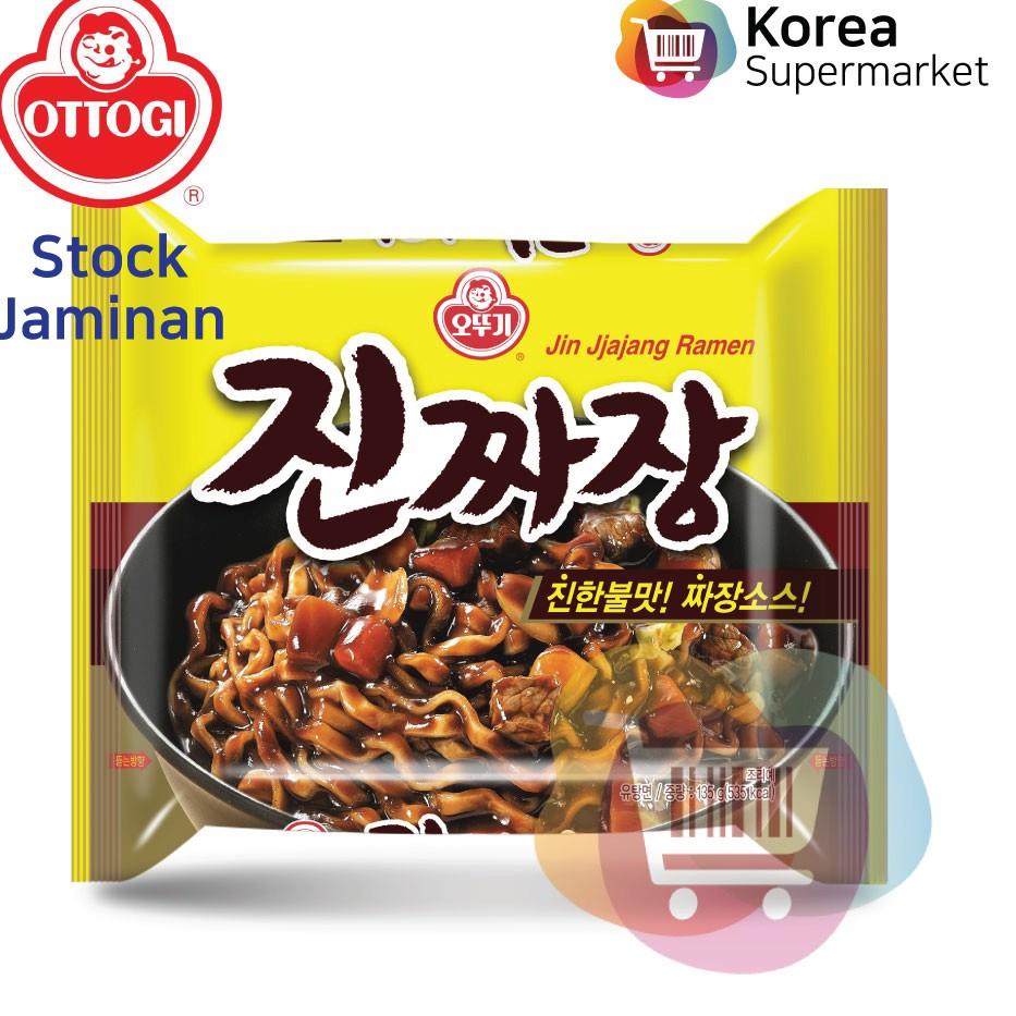 

✨Grosir✨ Ottogi Jin Jjajang Ramen Ramyun 135g/Mi Ramen Ramyun Rasa Jjajangmyeon Asli Korea !!