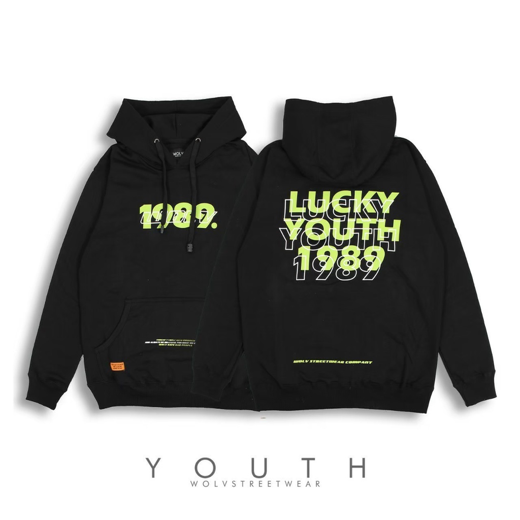 Wolv - Hoodie Lucky Youth 1989 - Hoodie Sweater