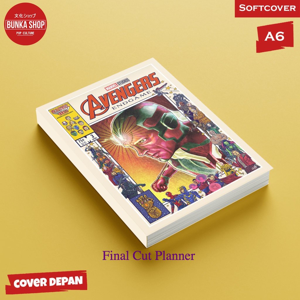 

Pocket Note Marvel Avengers Char Vision Softcover A6 Buku Tulis Catatan Notes Agenda Planner Jurnal .