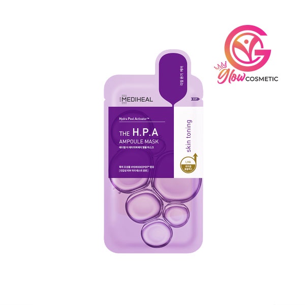 MEDIHEAL THE H.P.A GLOWING AMPOULE MASK - MASKER WAJAH