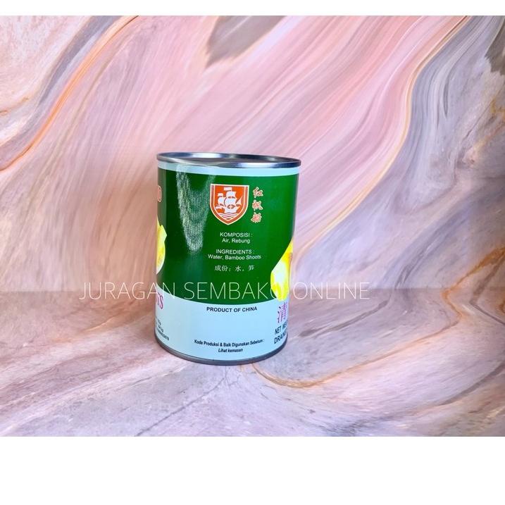

CSGg5G0--Red Boat Brand Bamboo Shoots 552 gr / rebung dalam larutan kaleng / sayuran kaleng