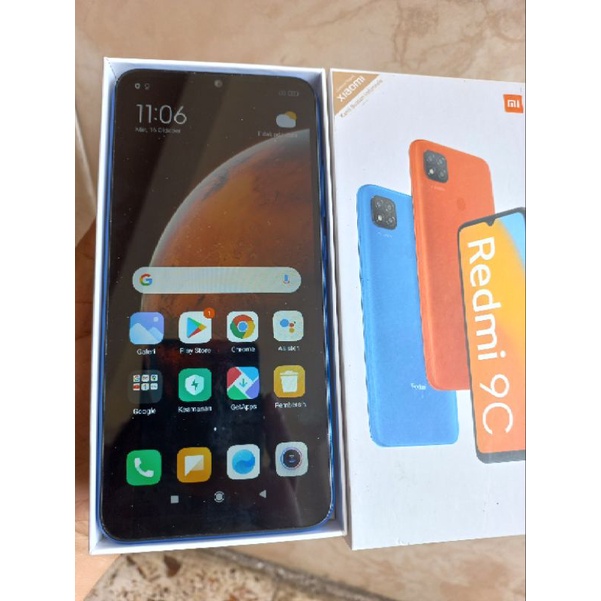 REDMI 9C 4/64 BEKAS
