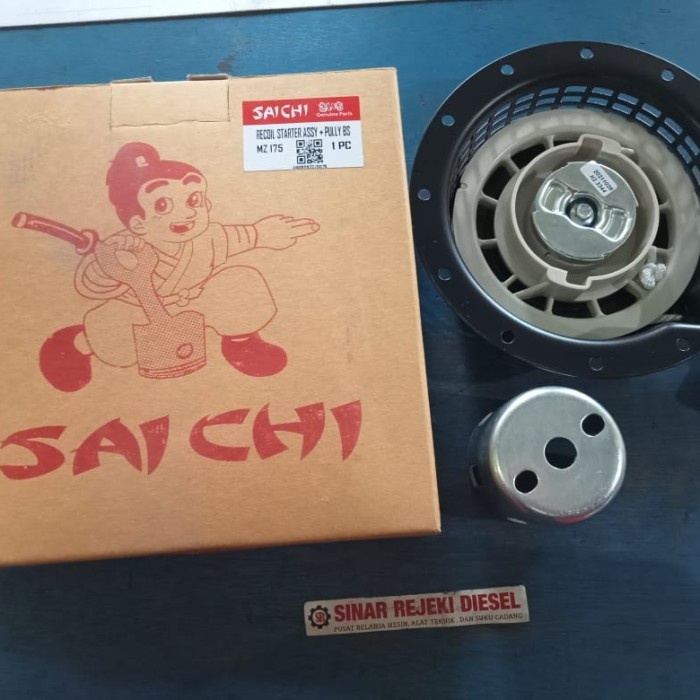Recoil Starter Tarikan Engkol Starter Mesin Yamaha MZ175 MZ200 MZ 175 MZ 200