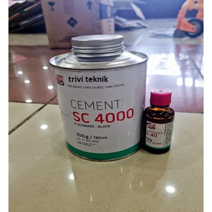 

Rema tiptop SC 4000 cement bonding adhesive,lem perekat karet belt conveyor