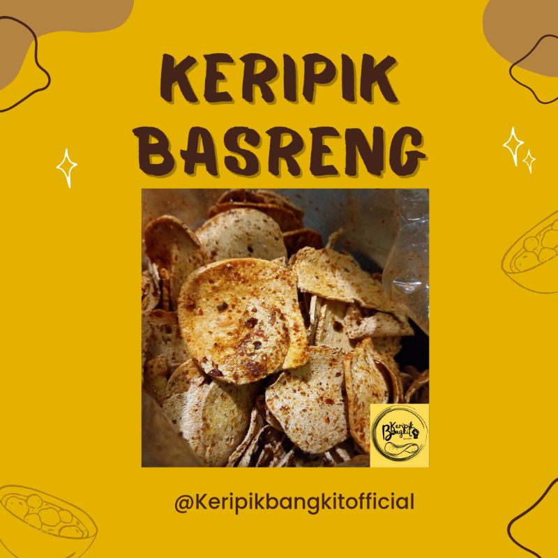 

Keripik Basreng Pedas Renyah 250g