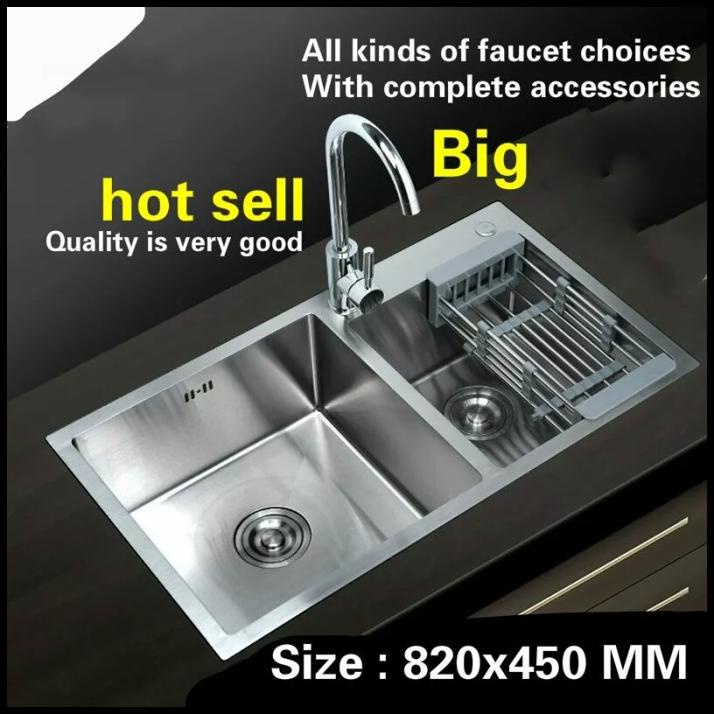 Paket Komplit Zing Onan 8245/ Bak Cuci Piring Stenlis Model Bolzano