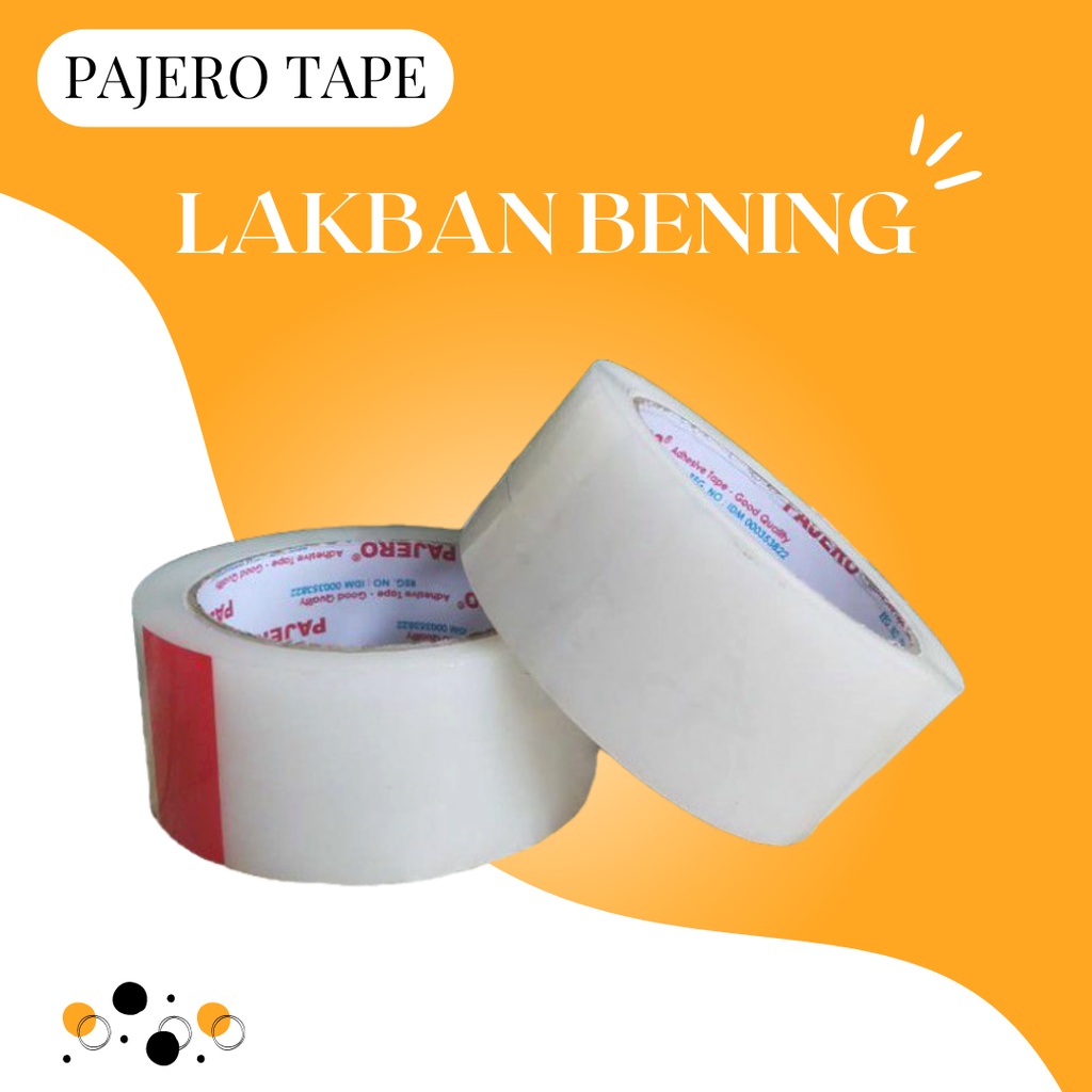 

GROSIR LAKBAN BENING COKLAT PAJERO 2 INCH - LAKBAN BENING/COKLAT 100 YARD