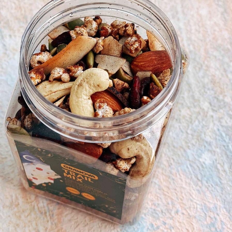 

✨Promo✨ Hari Ini Trail Mix | Cemilan kacang dan buah kering | Pumpkin Seed, Almond, Cashew !
