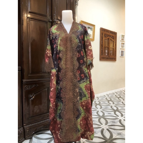 Kaftan Jumputan Palembang
