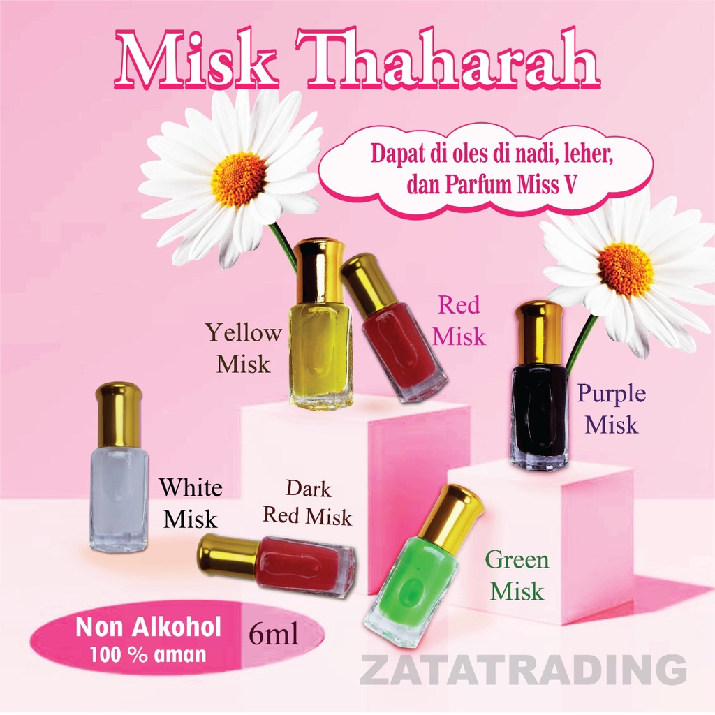 Misk Thaharah parfum miss V  6ml - stick