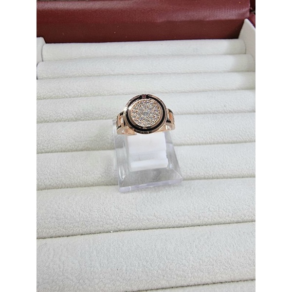 cincin model italy rosegold kadar emas750