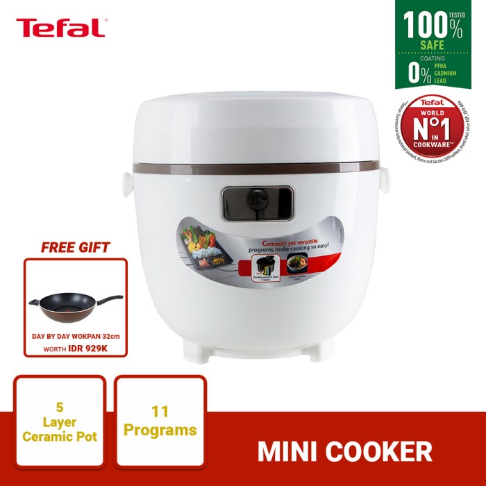 {IsmailStore} Tefal Mini Cooker RK5001 - Rice Cooker Magic Com Berkualitas