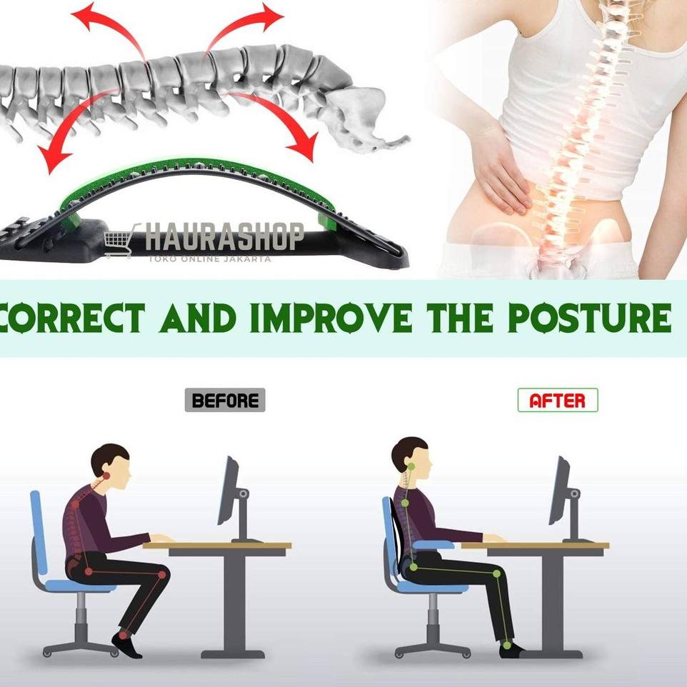 Paling Laris Orthoplus Sandaran Alat Terapi Sakit Pinggang Tulang Punggung Lumbar Spinal / Relax Ort