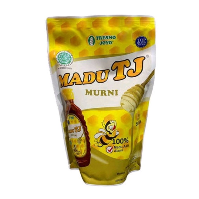 

Madu TJ Murni Refill 500gr || Madu Tj pouch