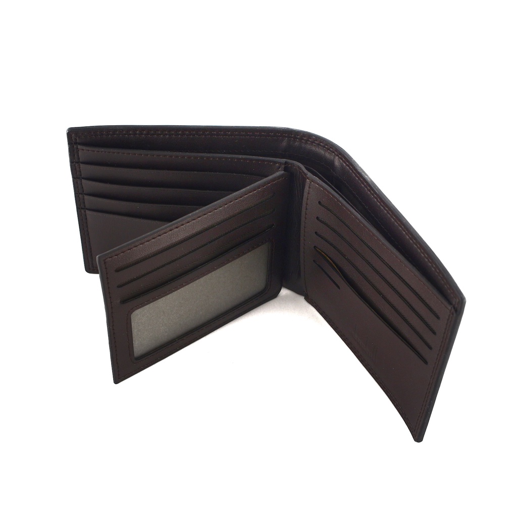 TOKOKOE - Dompet Pria model Tidur bahan Kulit Premium Dompet Lipat - DH 304-2619 Coffee
