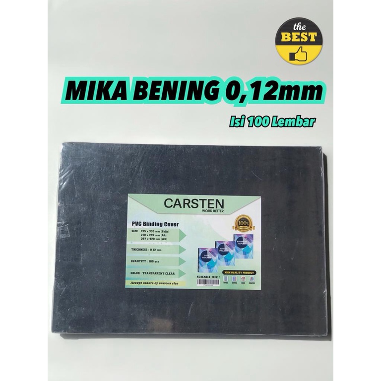 

Mika jilid ukuran A3 tebal 0.12mm