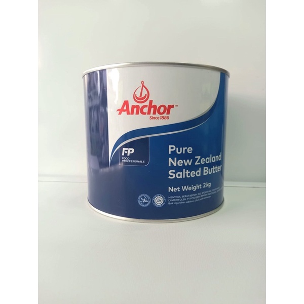 

ANCHOR TINNED SALTED BUTTER 2kg