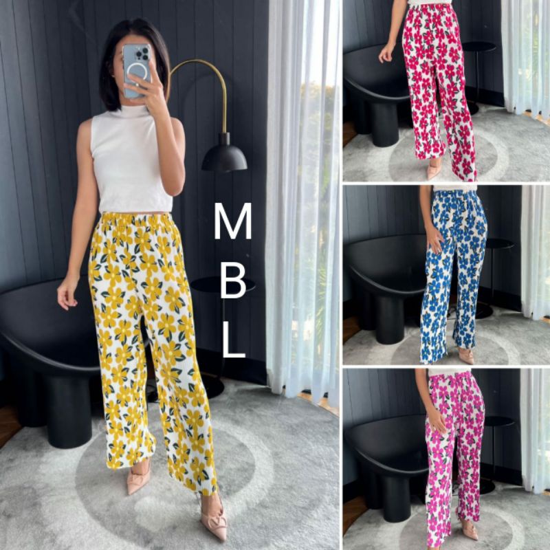 KULOT PRISKET Motif BUNGA BESAR