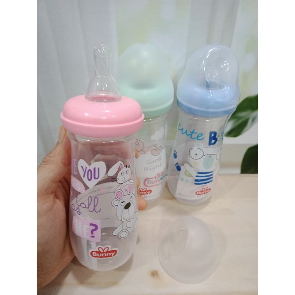 Botol Susu Bunny Karakter Lucu BPA Free 250/125Ml DB 2410