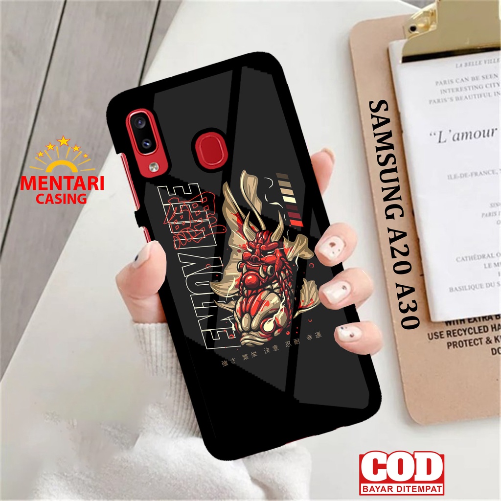 Case SAMSUNG A20 A30 CASING SAMSUNG A20 A30 [ JPN ] Mentari casing case hp kondom hp case custom cas