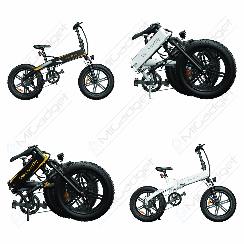 Sepeda Listrik Lipat E Bike ADO A20F+ Folding Fat Tire Electric Bike