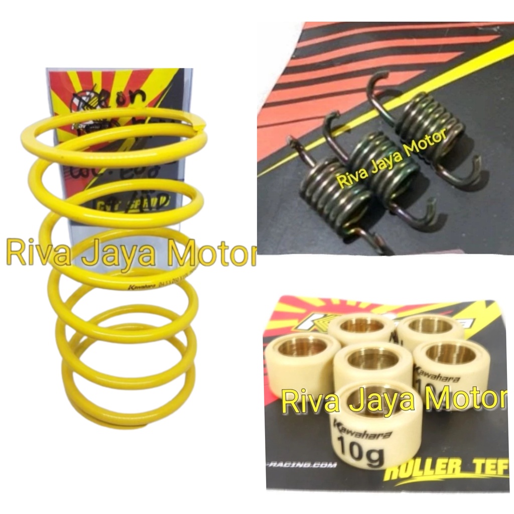 Paket Kirian Upgrade Cvt Xeon Aerox 155 Nmax Lama Mio M3 Z Soul GT 125 Fino Fi 125 Xride 125 Lexy Fr