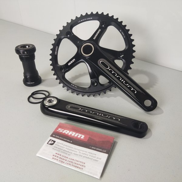 Crankset Sram Omnium Black 48T