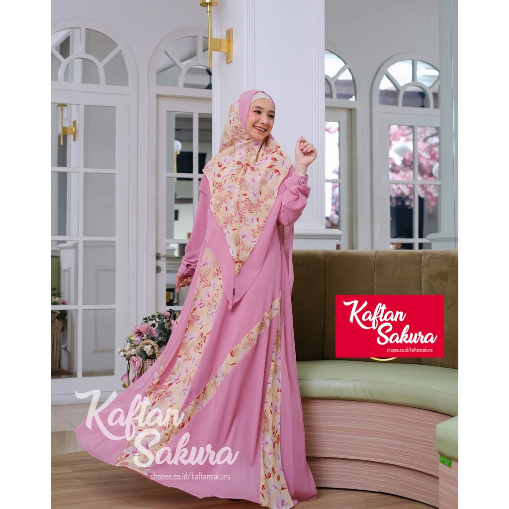 FREE KHIMAR gamis wanita muslimah syar'i gamis ceruty babydoll muat jumbo