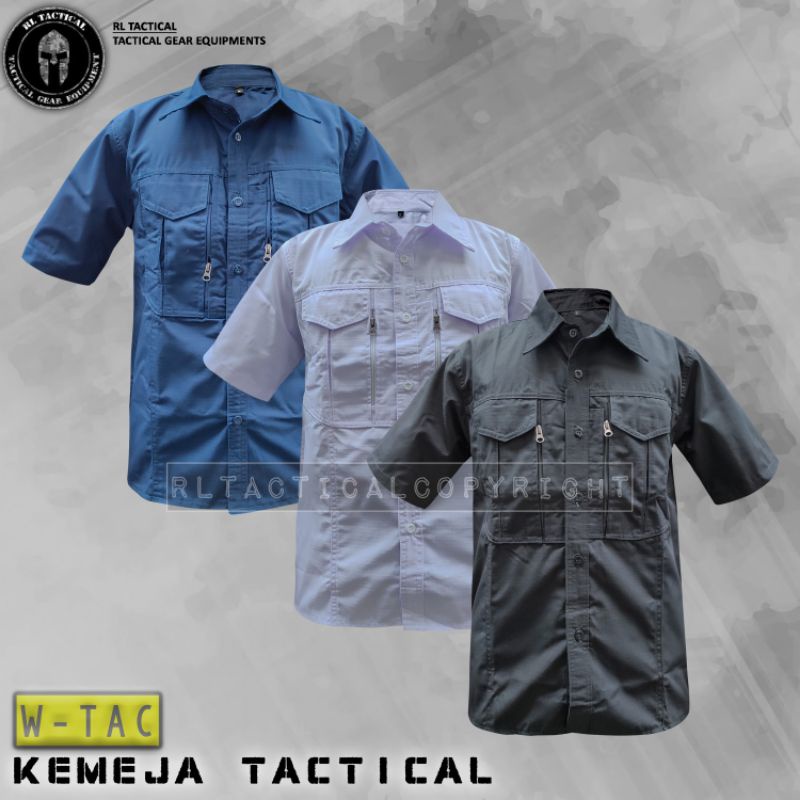 Kemeja W Tac Tactical W-Tac Lengan Pendek RL Tactical