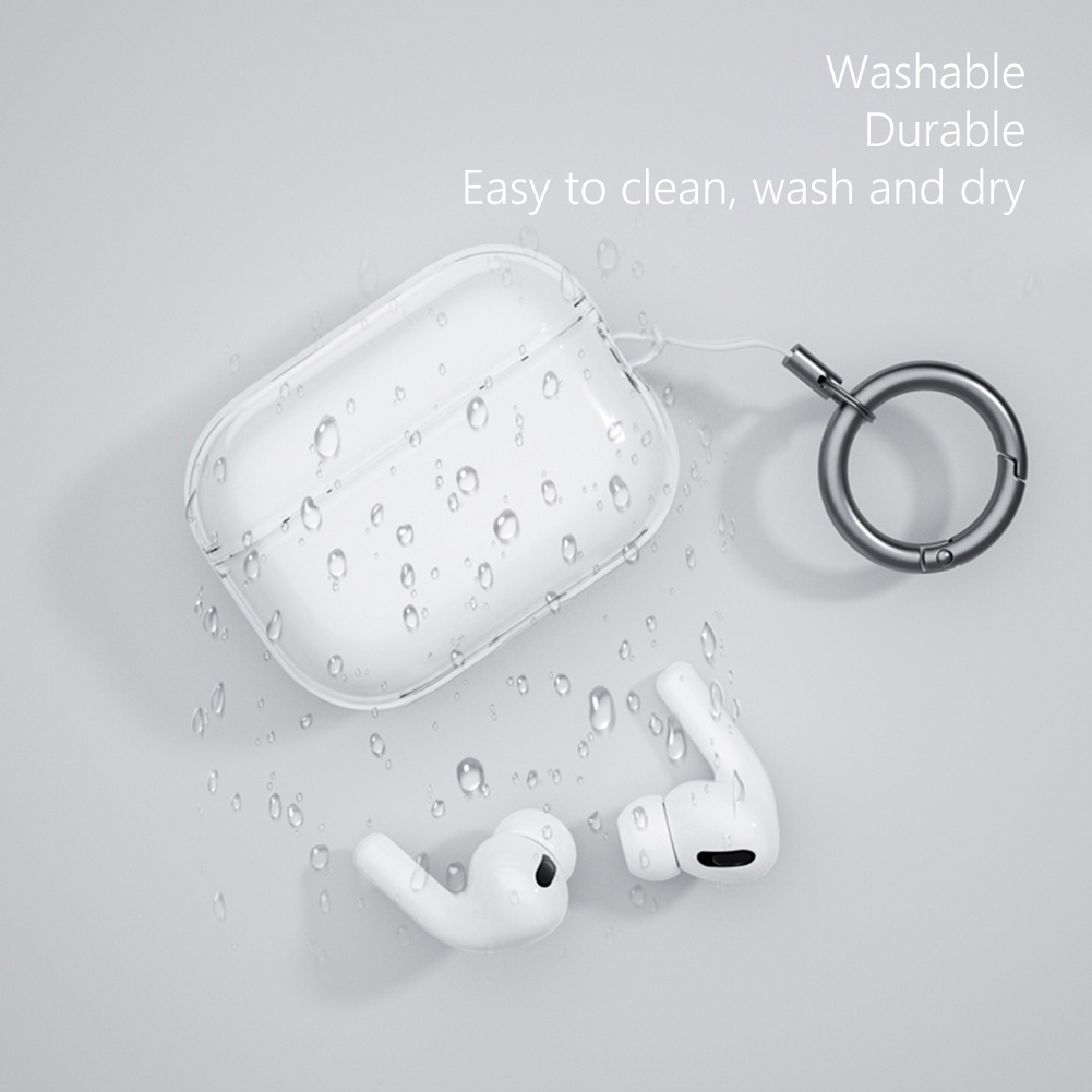 Soft Case TPU Transparan Shockproof Cover Airpods Pro 2 2022 Earbuds