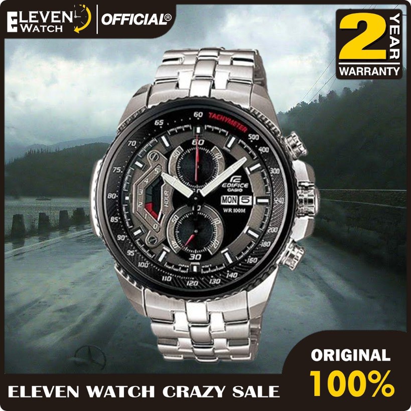 [Promo] JAM TANGAN CASIO EDIFICE EF-558D-1AV / EF558D-1AV  Garansi 2 Tahun [COD][100% Authentic]