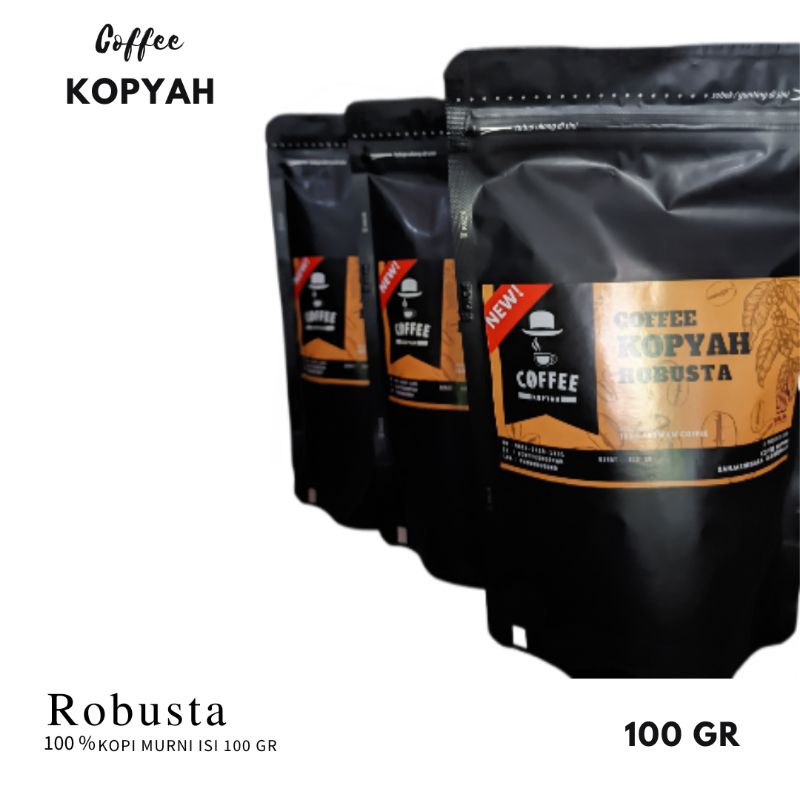 

kopi bubuk robusta murni