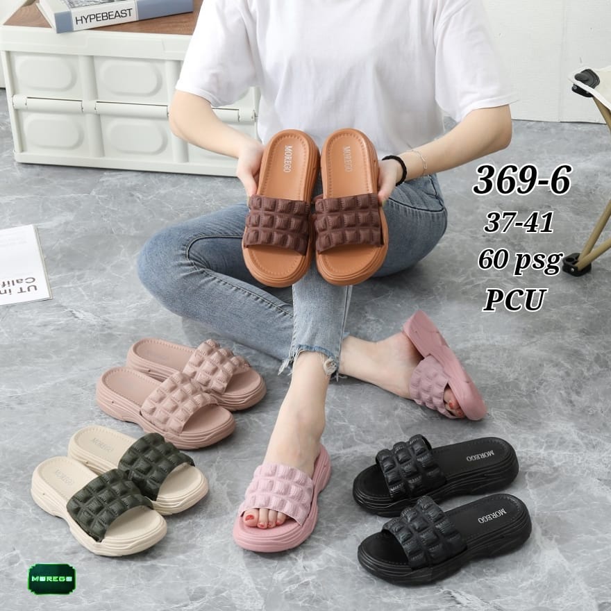 Sandal Selop Terbaru Import Kekinian Korean Style Premium Anti Slip Tebal Empuk dan Nyaman