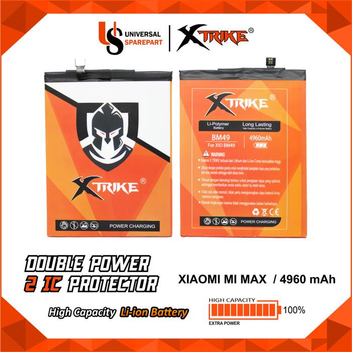 Baterai XTRIKE Double Power XIAOMI BM49 MI MAX 1