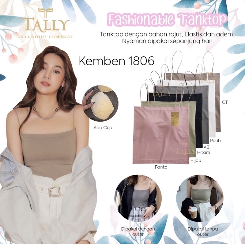 kemben tengtop /bralette Tally 1806