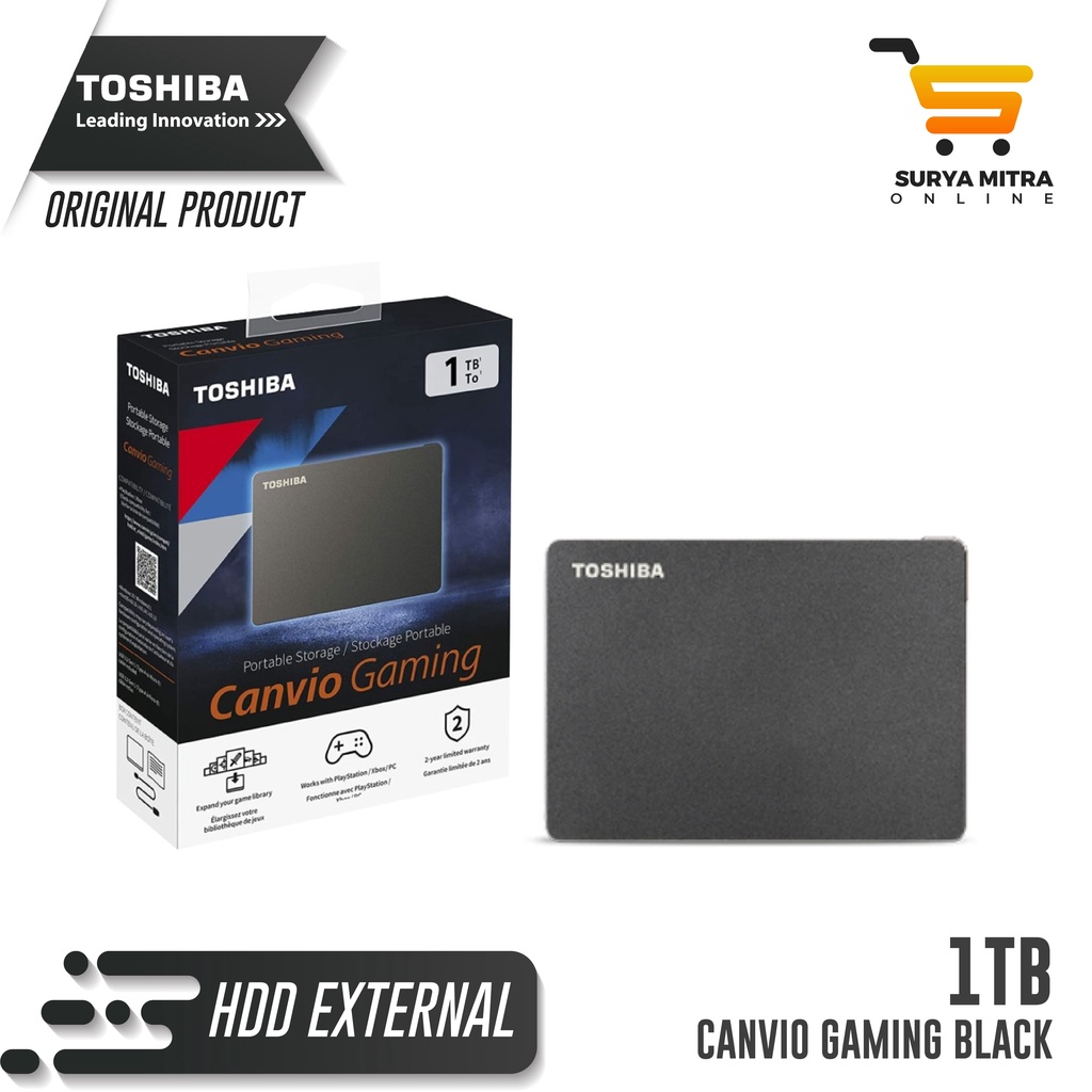 Toshiba Canvio Gaming External HDD Harddisk