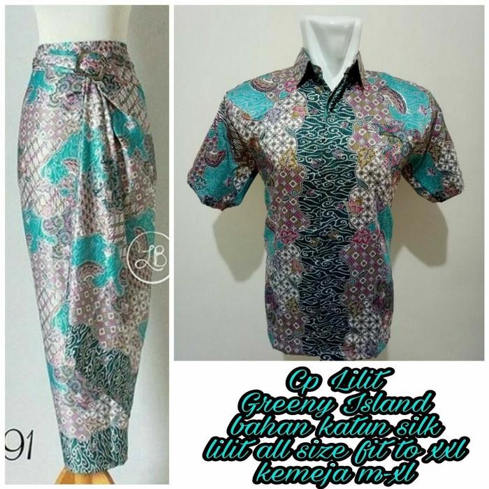 Couple Batik Couple Richie Rok Lilit Dan Kemeja Batik