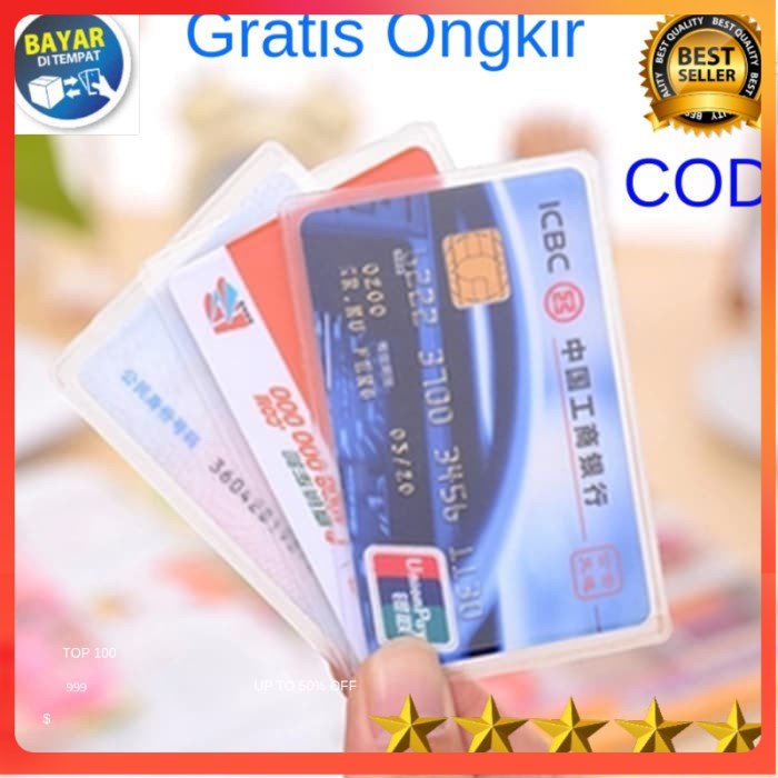 

Plastik pelindung ATM / SIM / KTP / Kartu Nama Cover pelindung HARGA PER PCS - 5gr Souvenir Kado COD Cuci Gudang Murah Import Gratis Hadiah Asesoris Aksesoris Mini Promo Asli Ori Original Grosir Terlaris Portable Hampers Bingkisan Oleh Oleh Lucu U