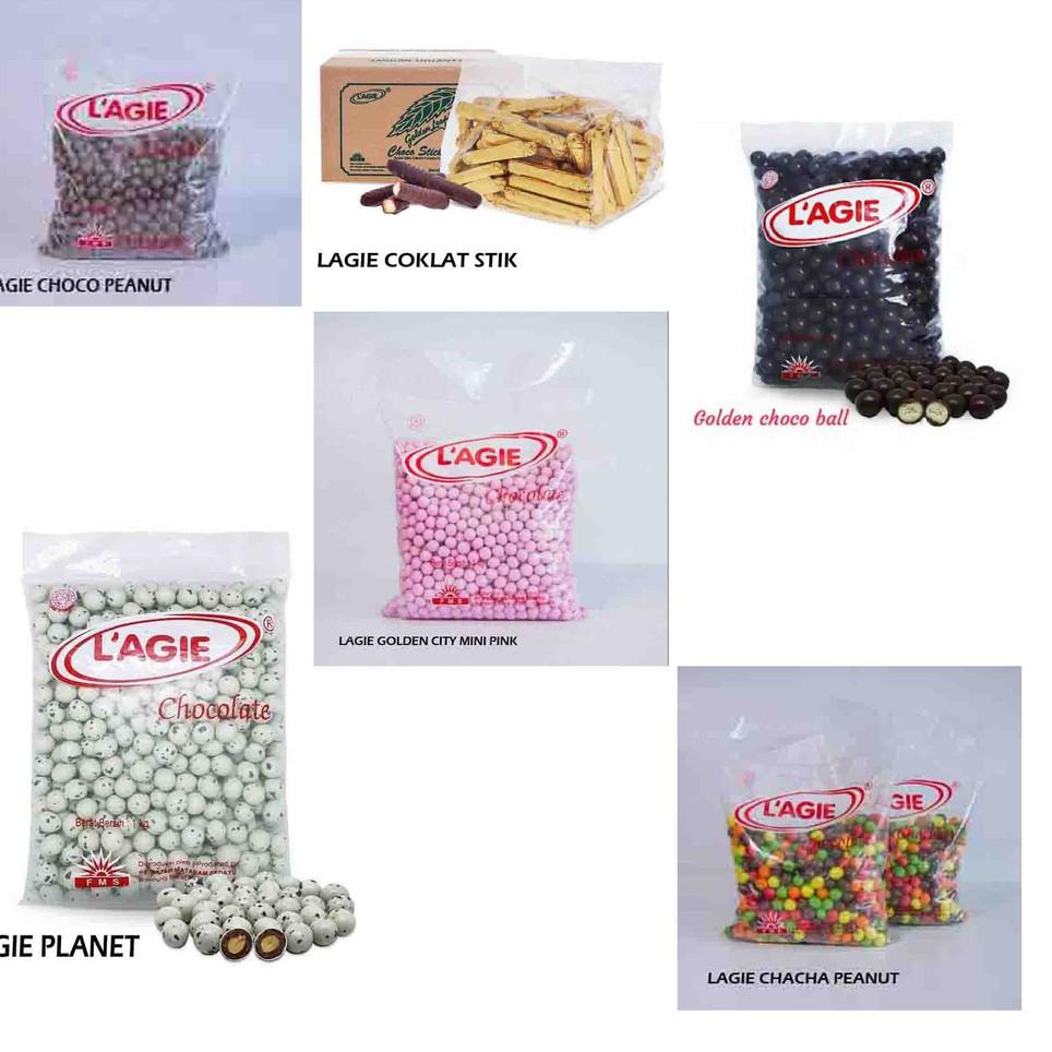 

Penawaran khusus--LAGIE Coklat Kemasan Kiloan Lagie Planet Febby Warna Chcoballs Chocostik Mini Pink Coin