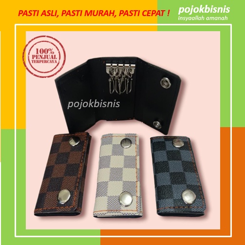 DOMPET KUNCI STNK GANTUNGAN KUNCI MOBIL MOTOR BAHAN MOTIF