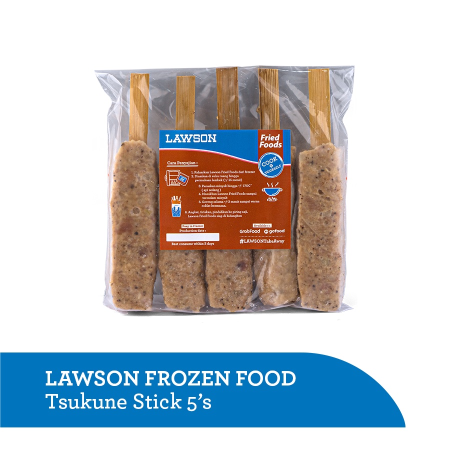 

Frozen Tsukune Stick 1x5 pcs