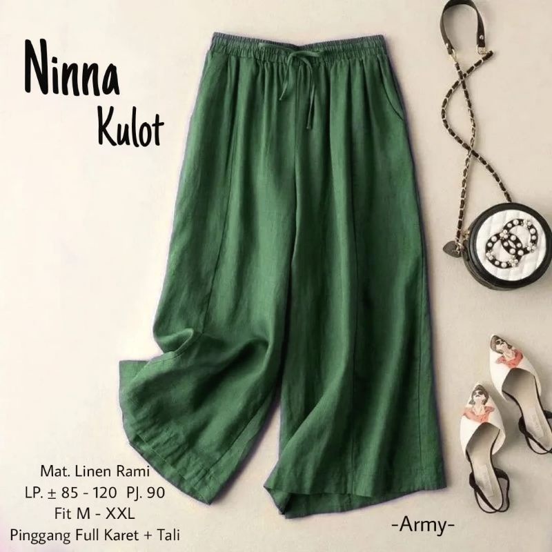 NINNA CELANA KULOT WANITA TERBARU