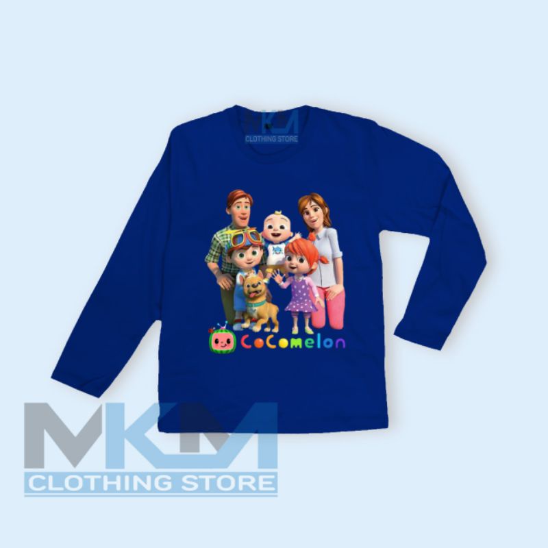 BAJU ANAK KAOS ANAK COCOMELON TERBARU BAHAN PREMIUM