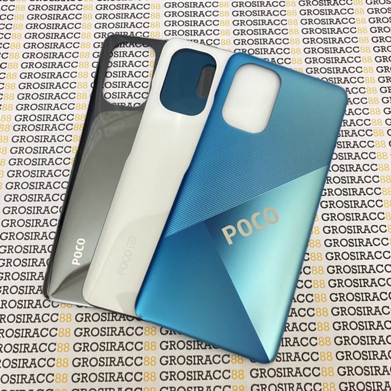 BACKDOOR BACKCOVER CASING TUTUP BELAKANG XIAOMI POCO F3 ORIGINAL