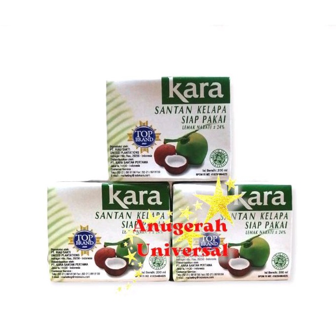 

Santan Kara Kotak 200ML (1Pcs)