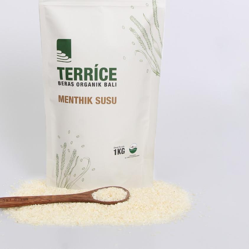 

SALE!!TERRICE Beras Organik Tanpa Bahan Kimia Bali Menthik Susu Terrice 1Kg|SQ3